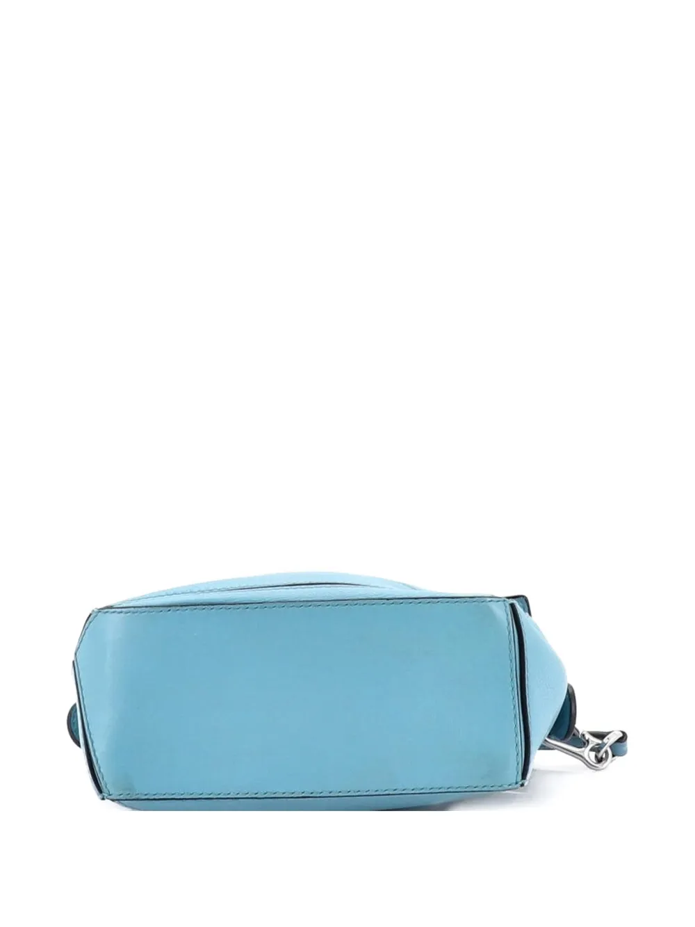  Loewe Pre-owned Puzzle Bag Leather Mini Crossbody Bag - Blue 