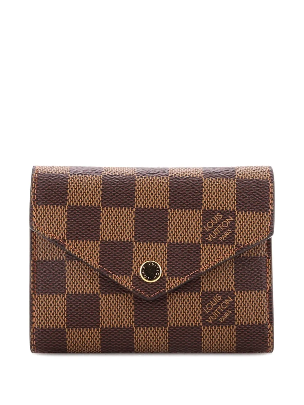Louis Vuitton Pre-Owned Victorine Wallet Damier small wallets - Marrone
