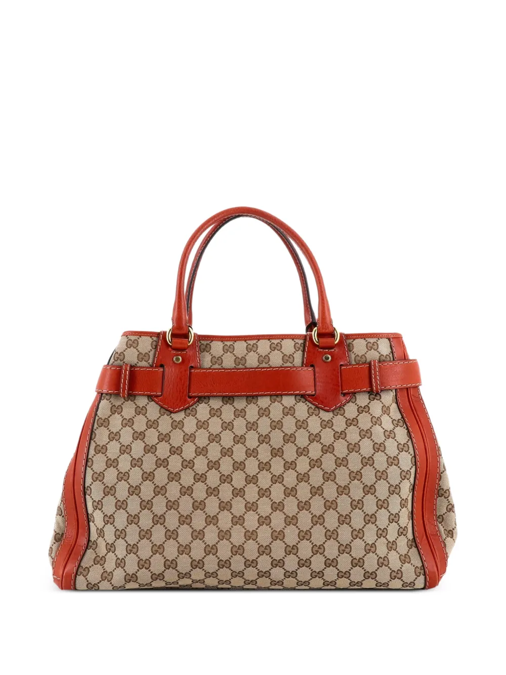 Gucci Pre-Owned GG Running GG Canvas with Leather Large tote bag | Pre-Owned | Image 2