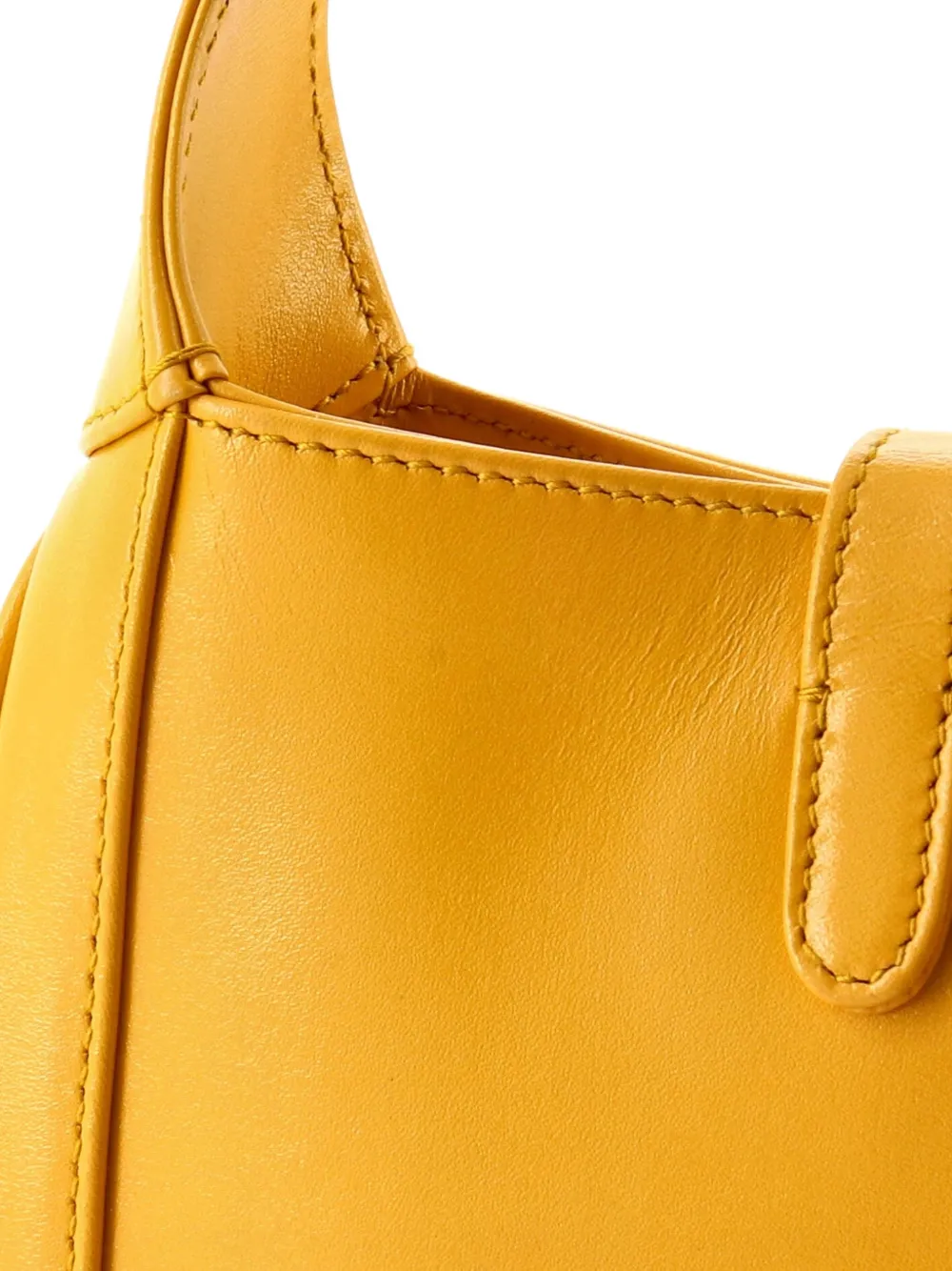 Gucci Pre-Owned Jackie 1961 Leather Mini Hobo Bag | Yellow | FARFETCH