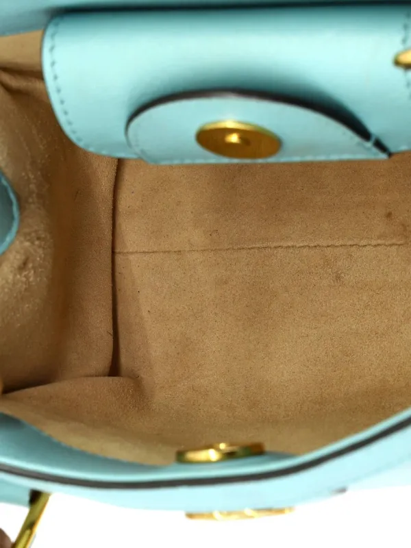 Gucci Pre-Owned ダイアナ NM バンブーハンドル トート レザー ミニ