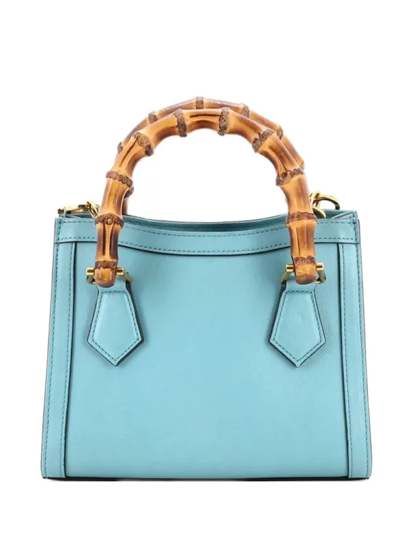 Gucci Pre-Owned ダイアナ NM バンブーハンドル トート レザー ミニ