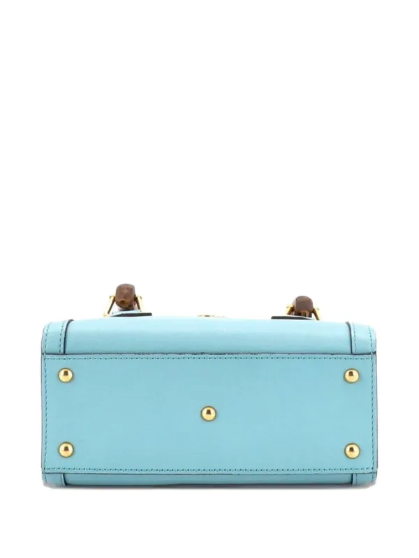 Gucci Pre-Owned ダイアナ NM バンブーハンドル トート レザー ミニ