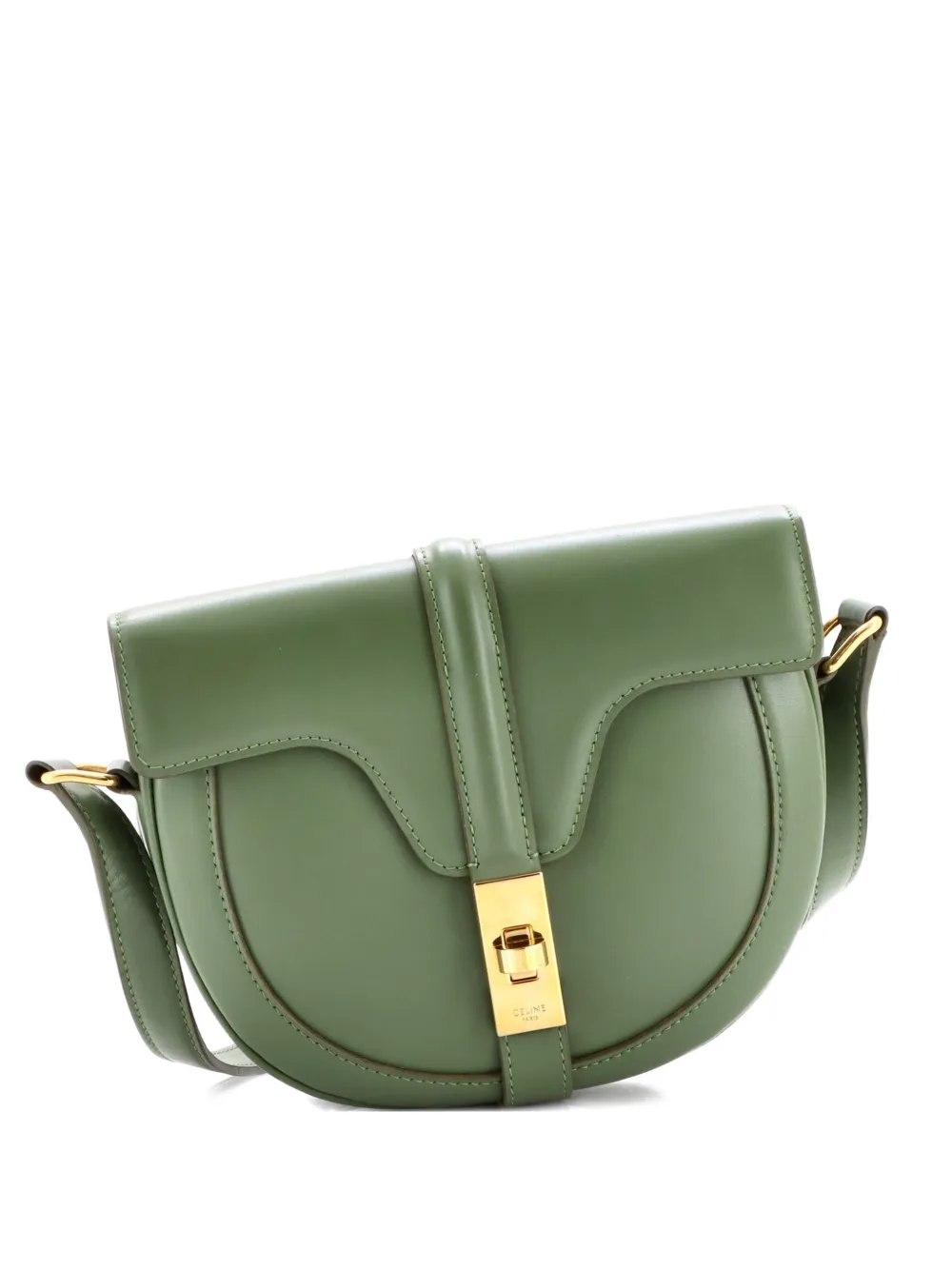 Celine Pre-Owned Besace 16 Bag Smooth Calfskin Small crossbody bag - Green