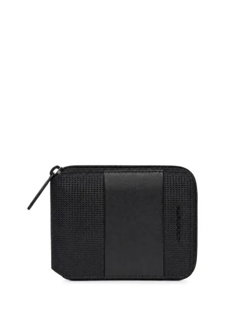 PIQUADRO perforated panelled wallet