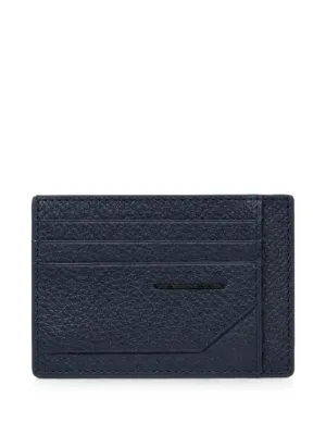 PIQUADRO レザーカードケース | ブラック | FARFETCH JP