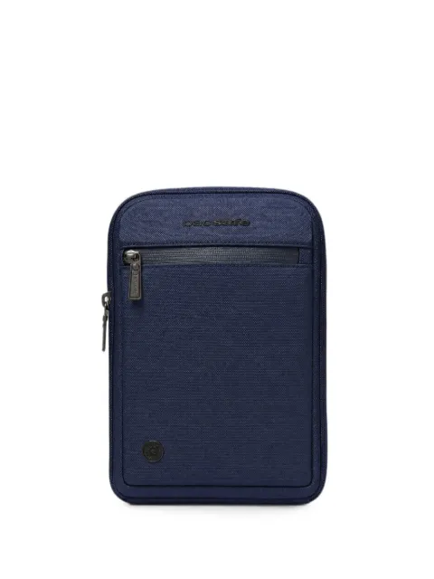 PIQUADRO logo-plaque zip-fastening backpack