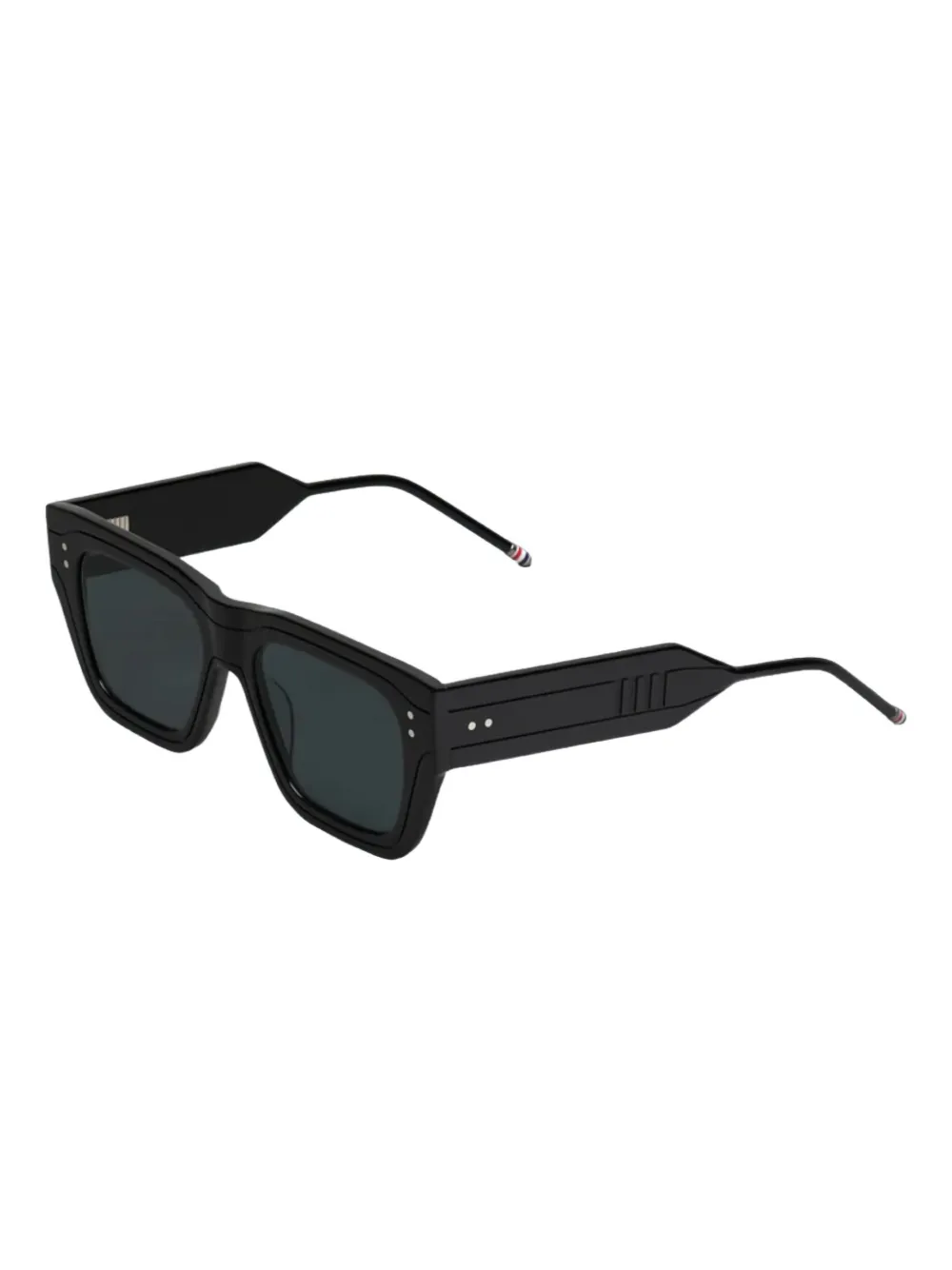 Thom Browne Eyewear square-frame sunglasses - Zwart