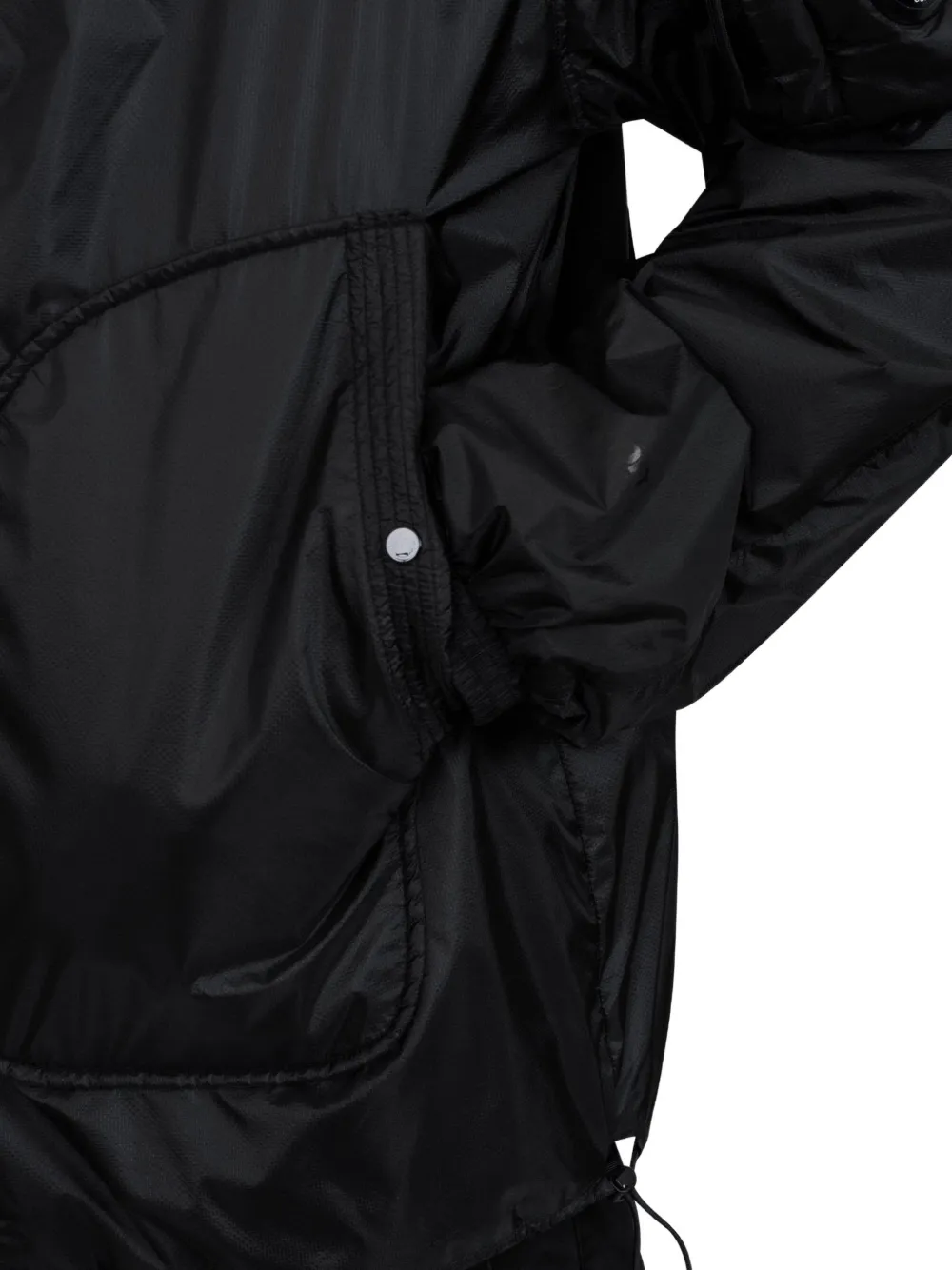 C.P. Company Nada Shield Primaloft Evolve Lens jack met capuchon Zwart