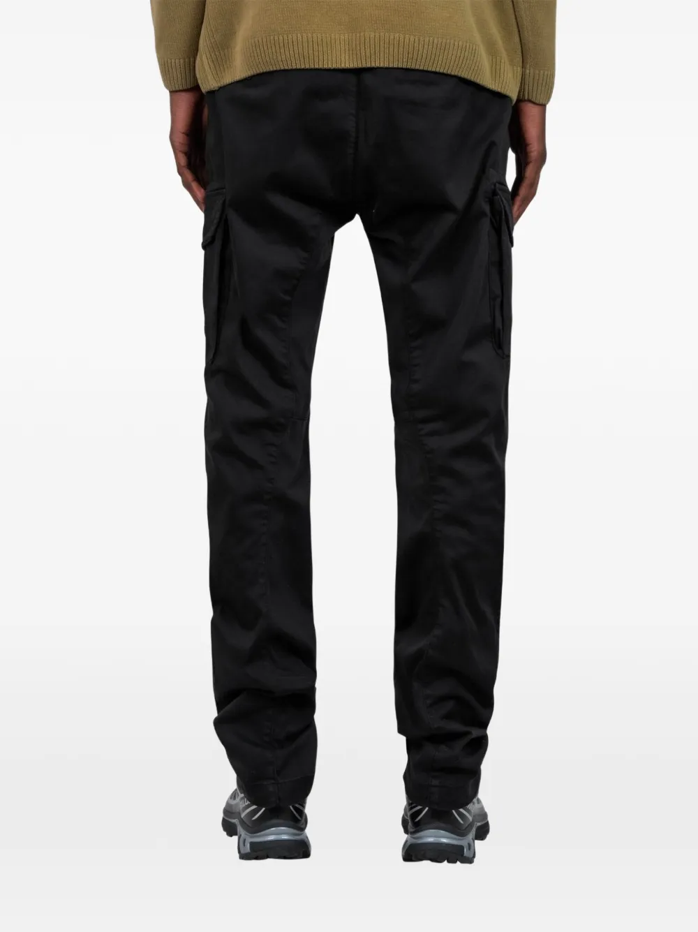 C.P. Company Broek met cargo zak Zwart