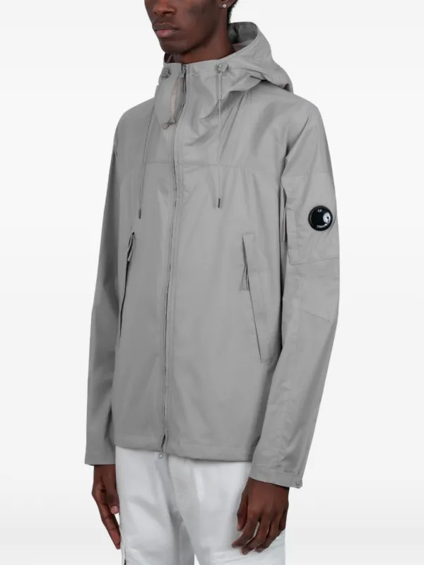 C.P. Company ジップアップ フーデッドジャケット | グレー | FARFETCH JP