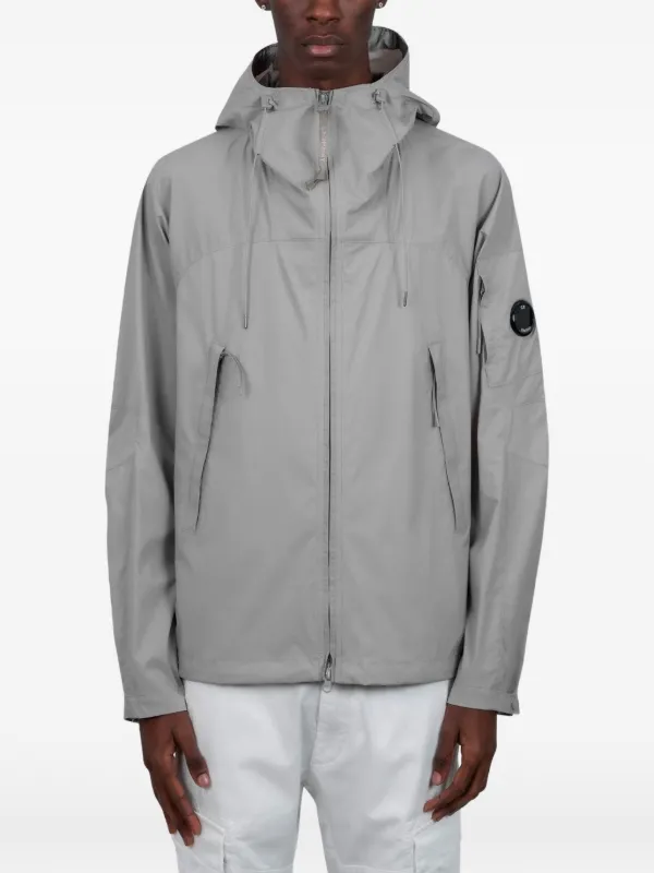 C.P. Company ジップアップ フーデッドジャケット | グレー | FARFETCH JP