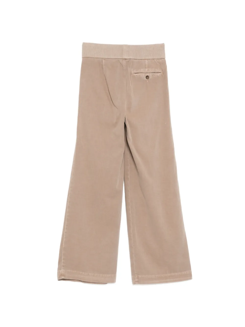 James Perse ribbed wide leg trousers - Beige