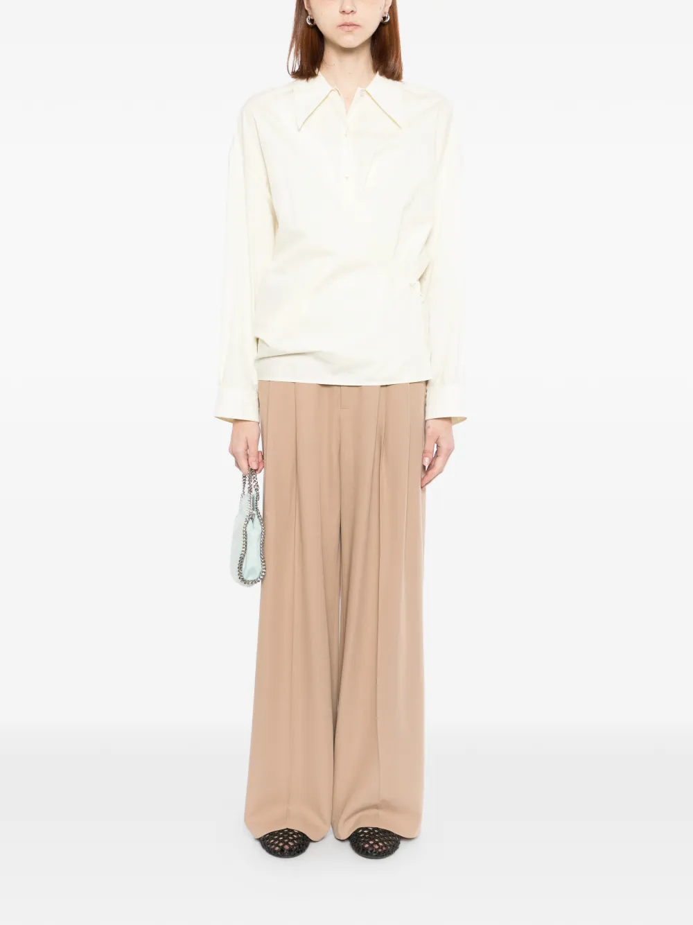 James Perse pleated trousers - Beige