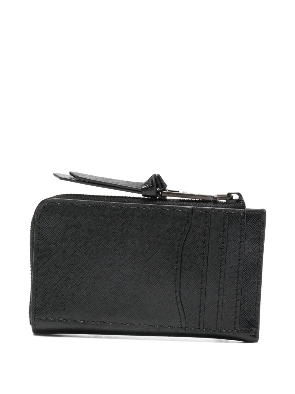 Marc Jacobs logo-plaque wallet - Zwart