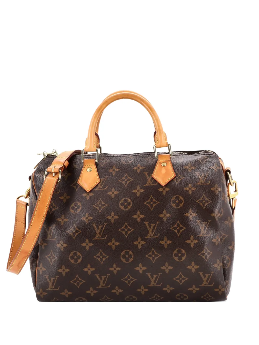 Louis Vuitton Pre-Owned Speedy Bandouliere Bag Monogram Canvas 30 shoulder bag - Marrone