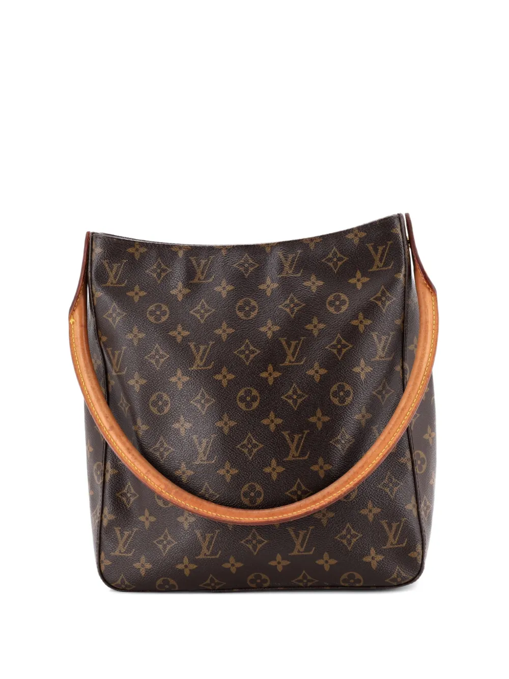 Louis Vuitton Pre-Owned Looping Handbag Monogram Canvas GM shoulder bag - Brown