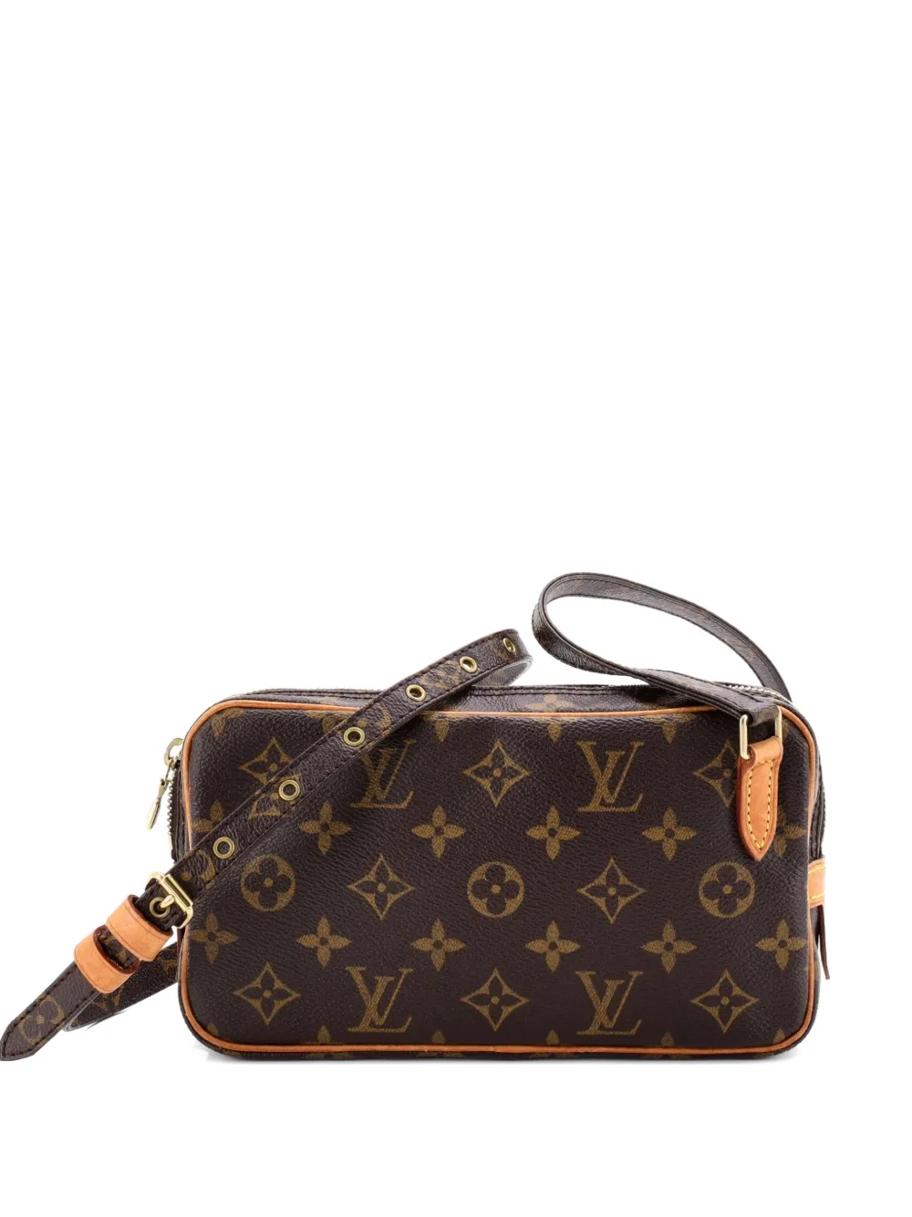 Louis Vuitton Pre-Owned Pochette Marly Bandouliere Bag Monogram Canvas crossbody bag - Brown