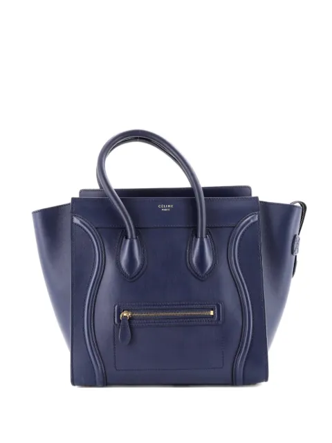 Celine Pre-Owned Luggage Bag Smooth Leather Mini tote bag