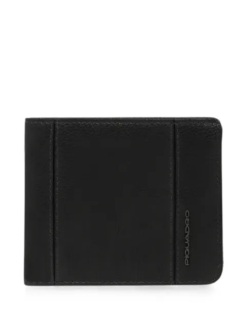 PIQUADRO Portemonnaie mit Logo-Schild