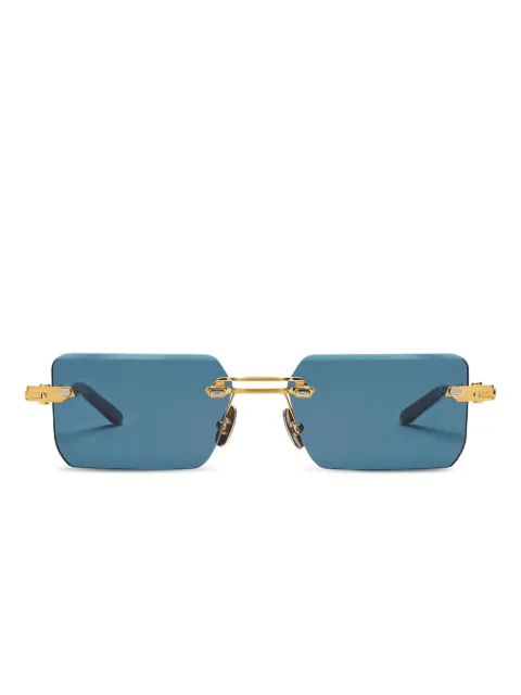 T Henri Eyewear rimless square-frame sunglasses