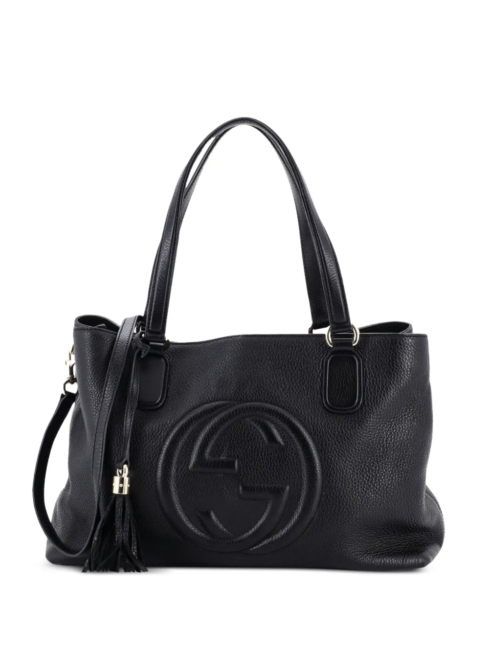 Gucci Pre-Owned Soho Working Leather Medium tote bag - Nero
