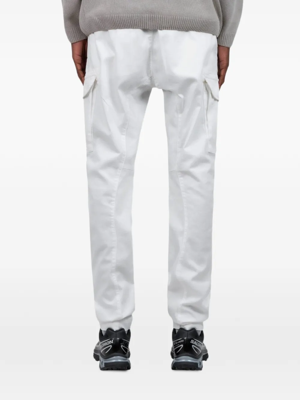 C.P. Company Broek met cargo zak Wit