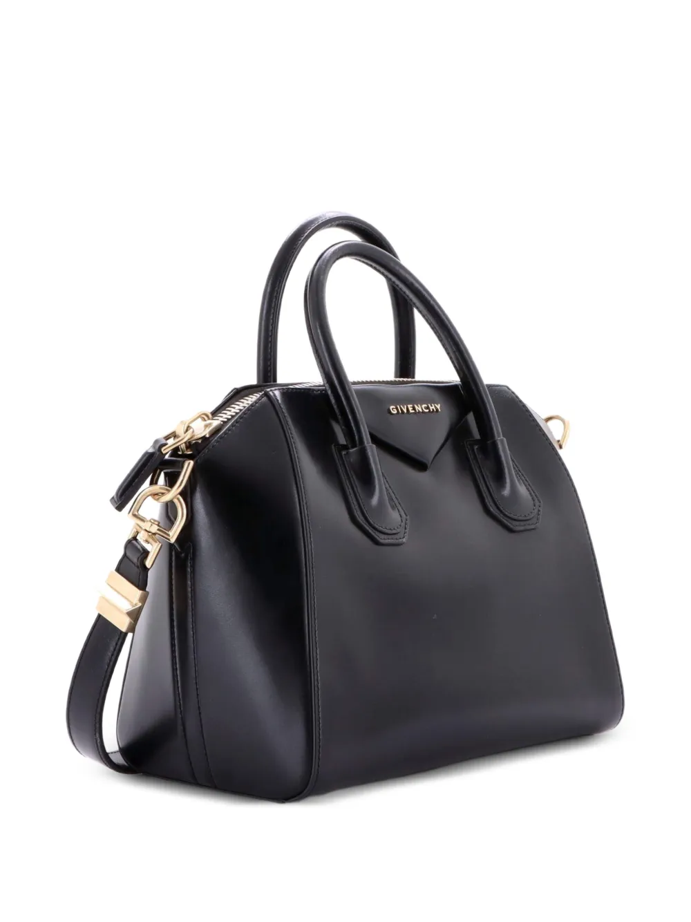 Givenchy Pre-Owned Antigona Bag Glazed Leather Small satchel - Black