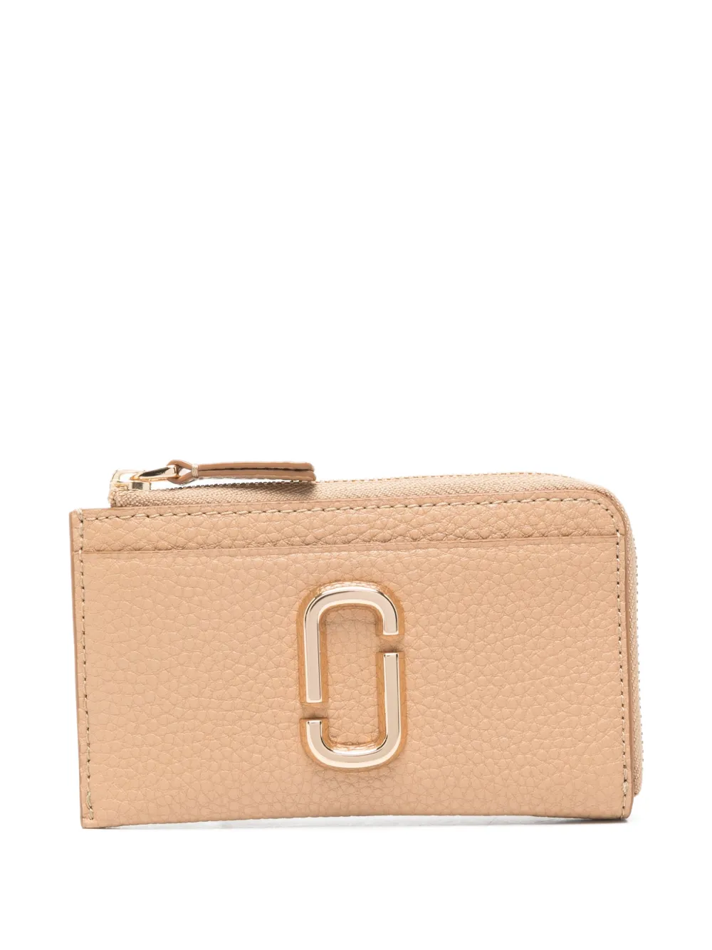 Marc Jacobs logo-detail zip-fastening wallet - Toni neutri