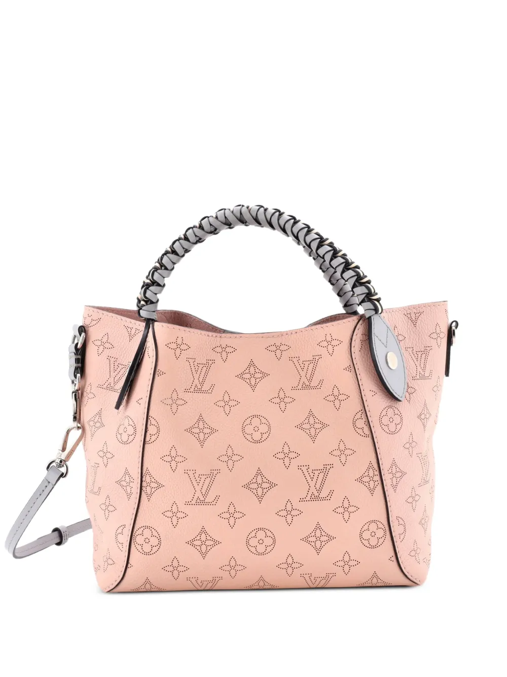 Louis Vuitton Pre-Owned Braided Handle Hina Handbag Mahina Leather PM crossbody bag - Rosa