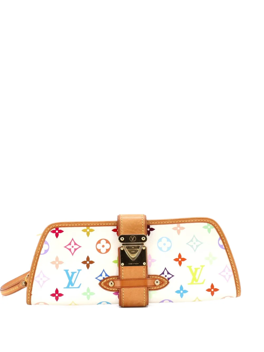 Louis Vuitton Pre-Owned Shirley Handbag Monogram Multicolor clutch bag | Multicolour | Image 1