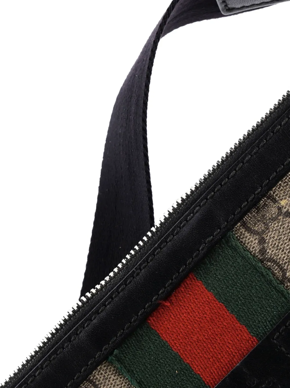 Web Messenger Bag Gg Coated Canvas Small Crossbody Bag