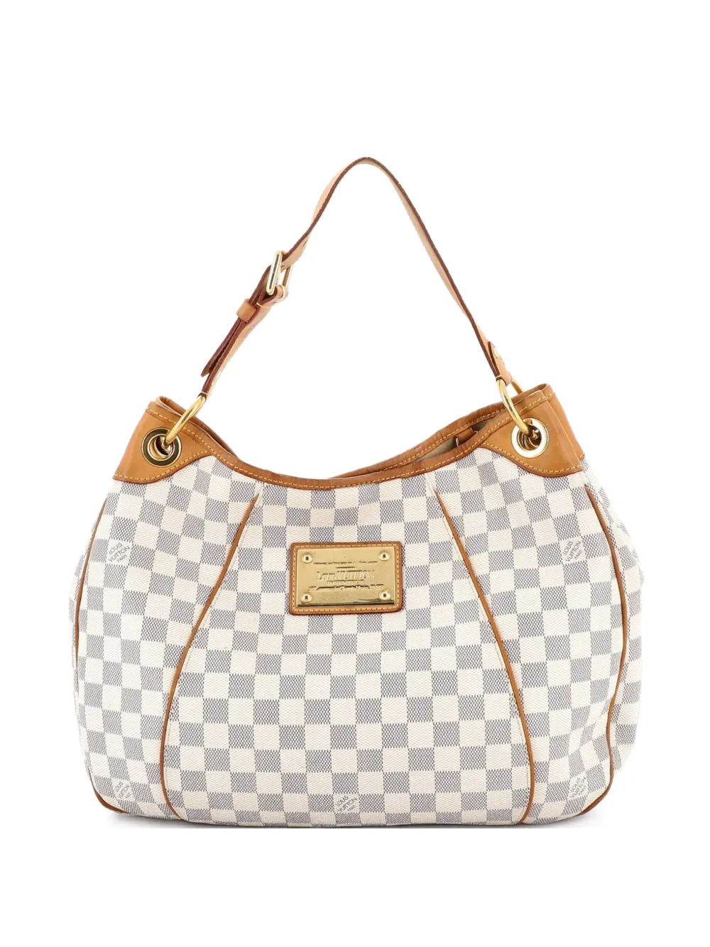 Louis Vuitton Pre-Owned Borsa passepartout Galliera Damier PM - Bianco