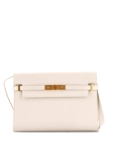 Saint Laurent Pre-Owned sac porté épaule Manhattan en cuir médium