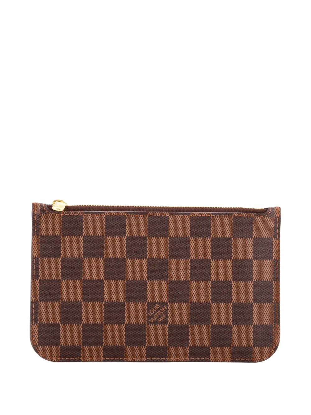 Louis Vuitton Pre-Owned Neverfull Pochette Damier Small pouch - Marrone