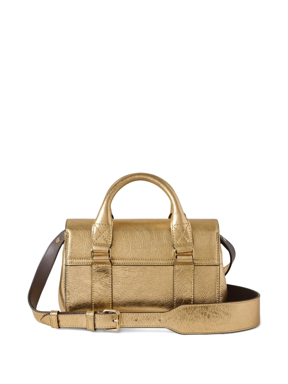  Mulberry Mini Bayswater Tote Bag - Gold 