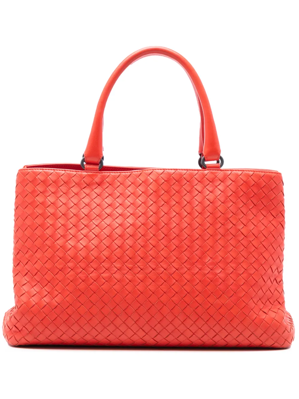 Bottega Veneta Pre-Owned 2012-2025 Nappa Intrecciato Milano tote bag - Rosso