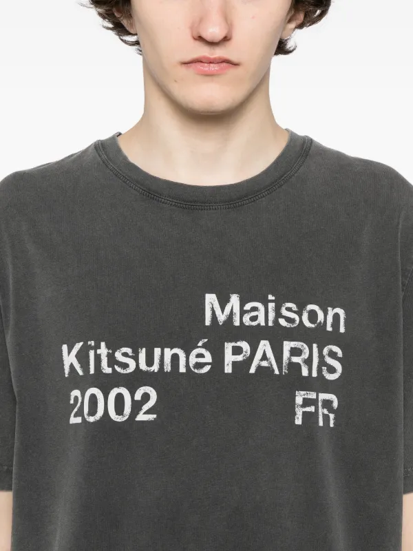 Maison Kitsuné 2002 Faded T-shirt | Neutrals | FARFETCH