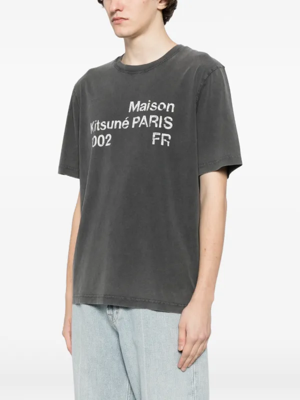 Maison Kitsuné 2002 Faded T-shirt | Neutrals | FARFETCH