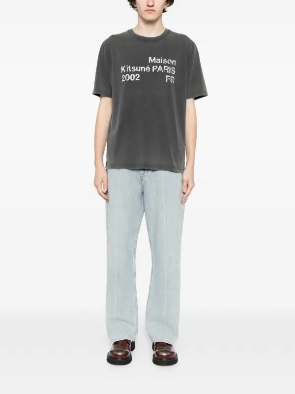 Maison Kitsuné 2002 Faded T-shirt | Neutrals | FARFETCH