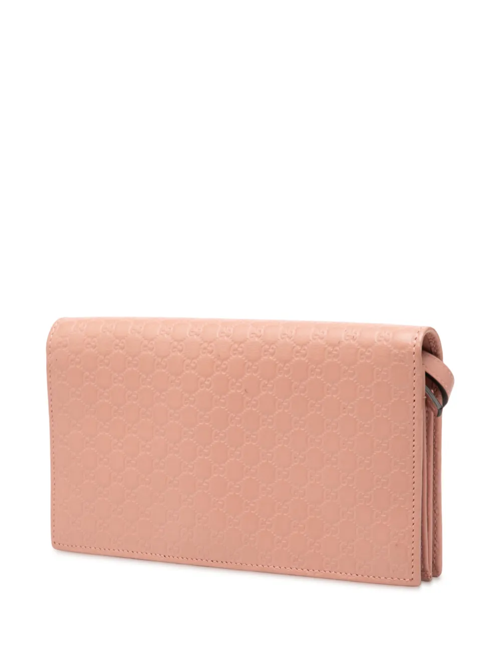  Gucci Pre-owned Sac à Bandoulière Microguccissima (2000-2015) - Rose 