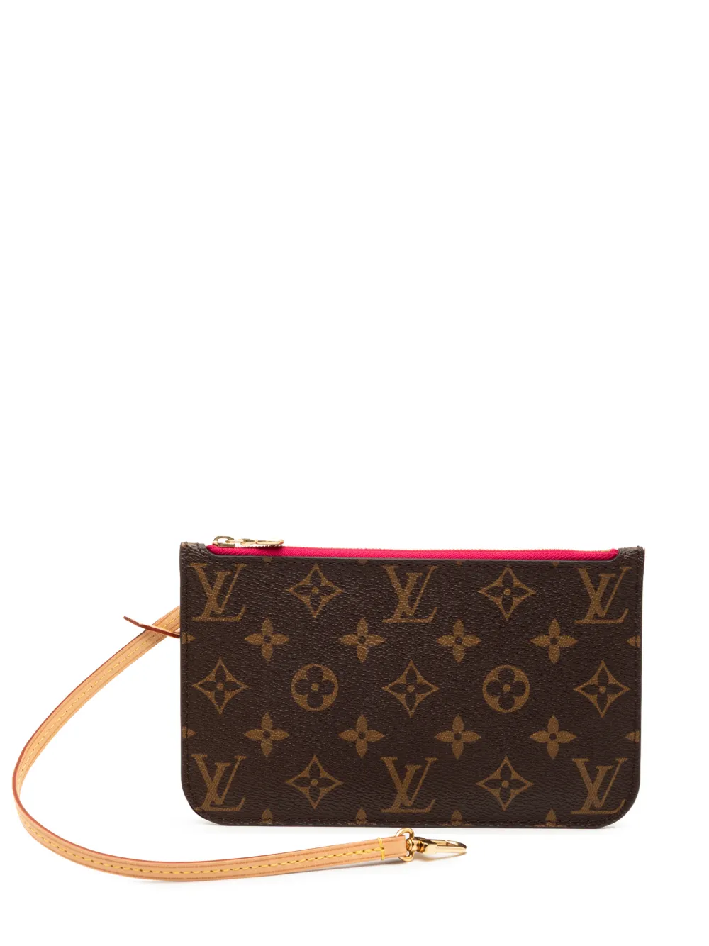 Louis Vuitton Pre-Owned 2017 Monogram Neverfull pouch - Marrone