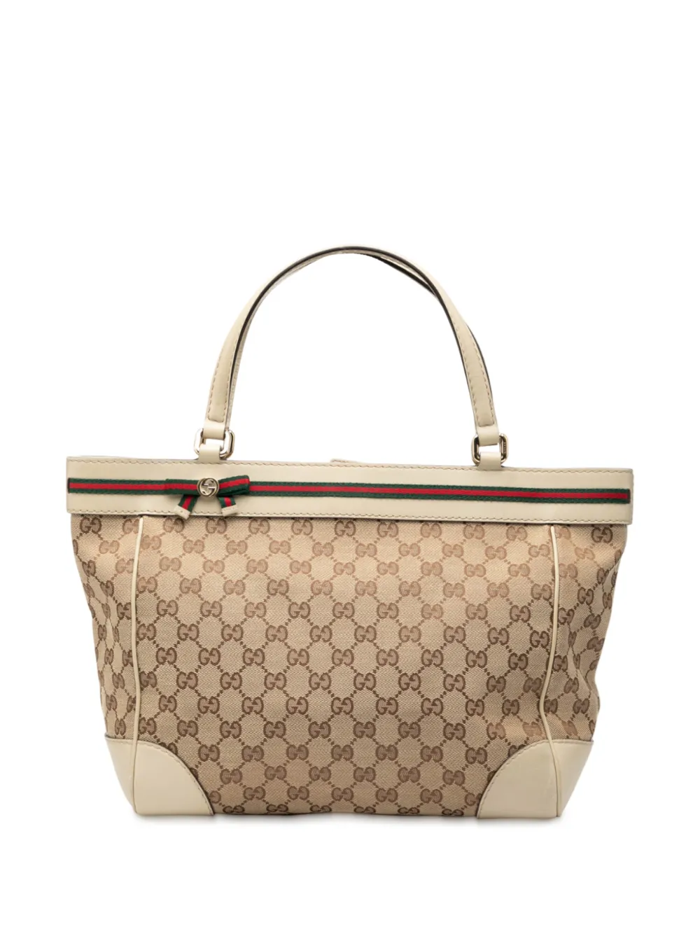 Gucci Pre-Owned 2000-2015 GG Canvas Mayfair tote bag - Marrone