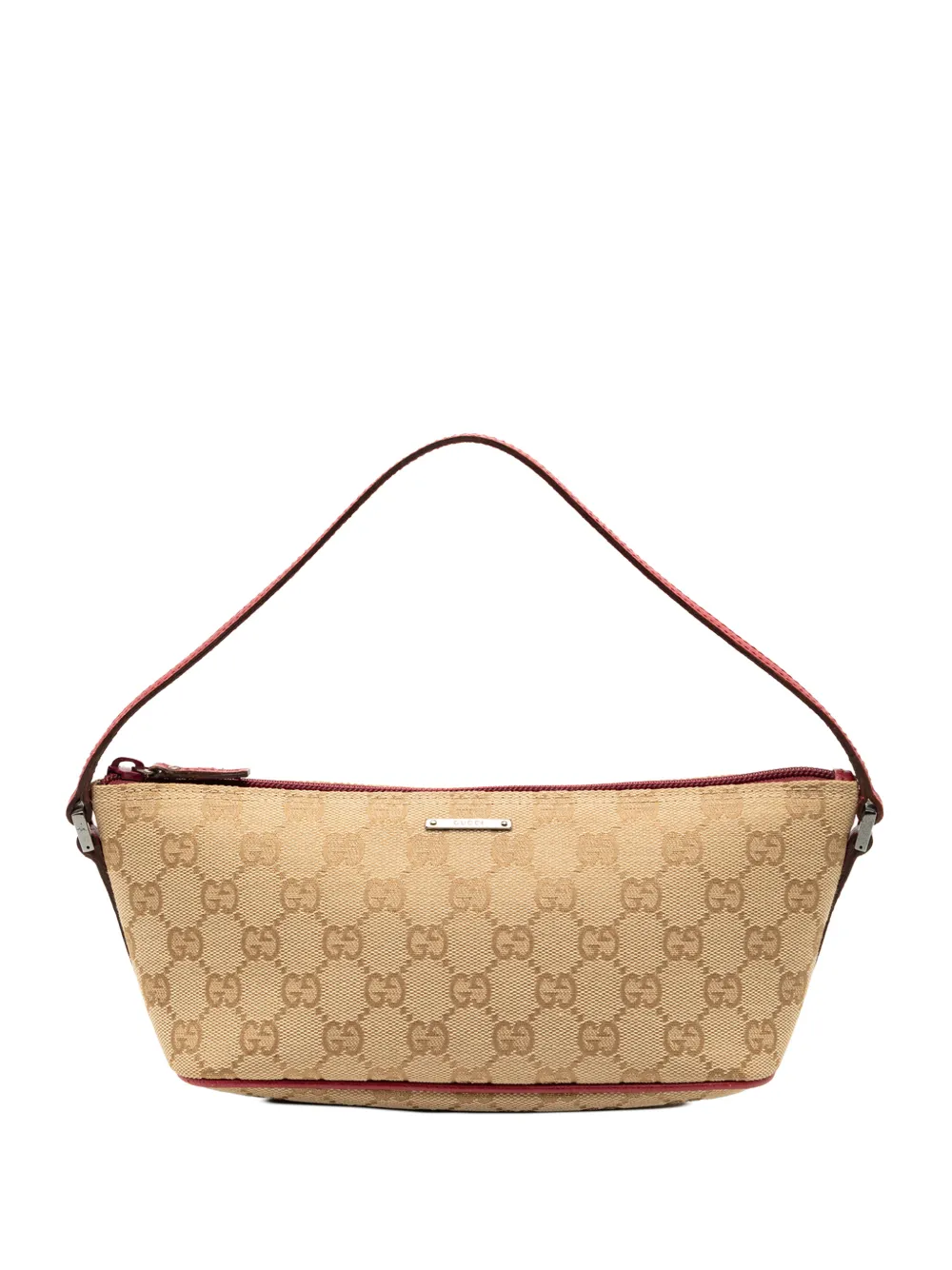 Gucci Pre-Owned 2000-2015 GG Canvas Boat shoulder bag - Marrone