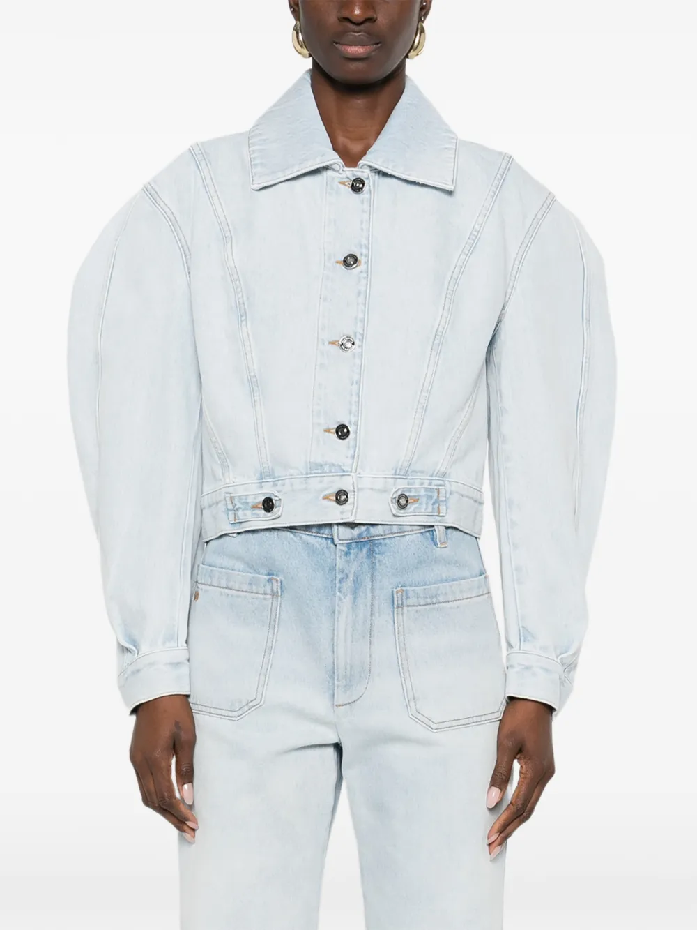  Givenchy Buttoned Jacket - Blue 