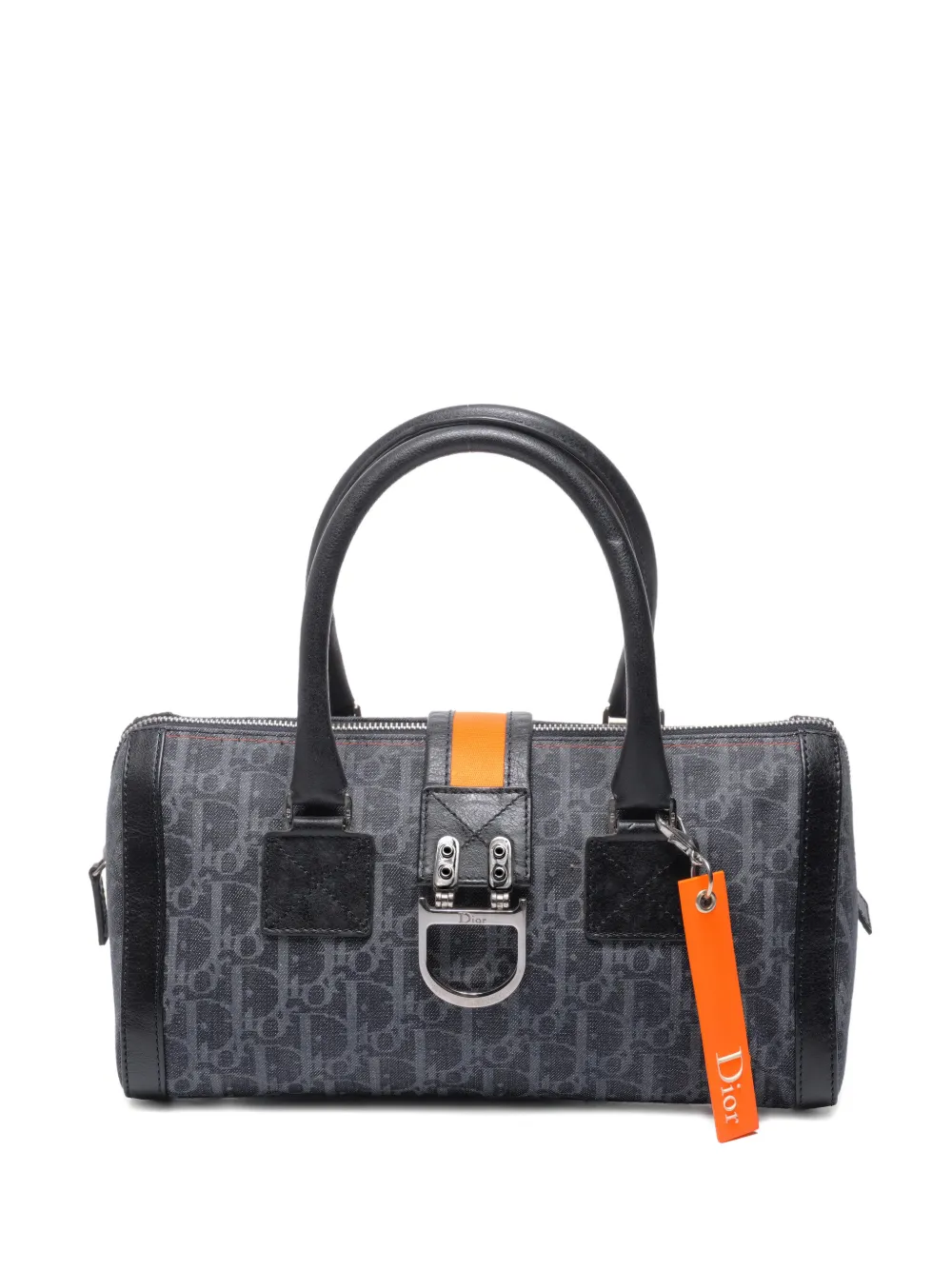 Christian Dior Pre-Owned 2005 Boston Trotter-pattern tote bag - Blu