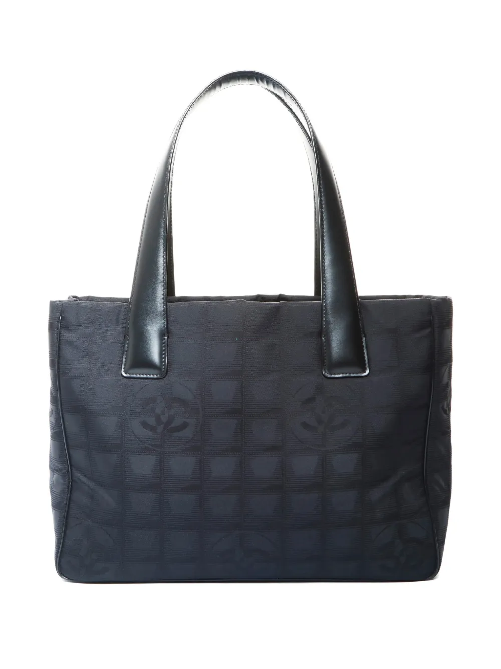 CHANEL Pre-Owned 2003-2004 logo tote bag - Nero