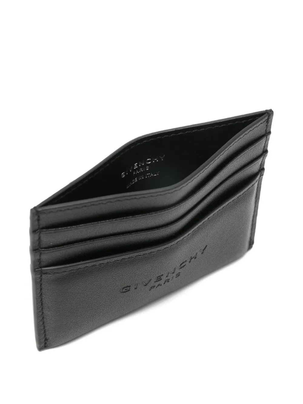  Givenchy Logo Card Holder - Black 