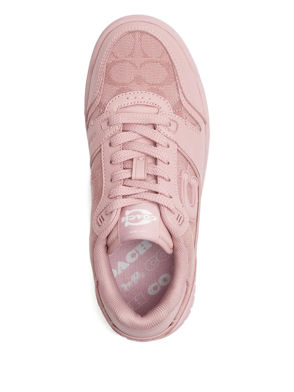Coach Sneakers met logo-applicatie Roze
