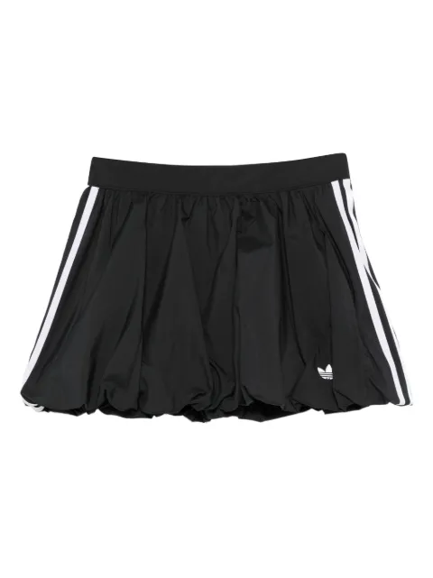 adidas logo-embroidered mini skirt